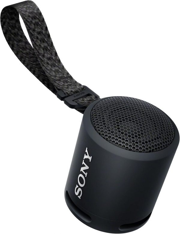 Sony Altavoz Bluetooth. Altavoces Bluetooth para el hogar. Batería de 16 horas - Altavoces Bluetooth portátiles resistentes al agua. Altavoz Sony con graves adicionales, color negro.